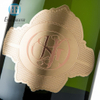 Étiquette de vin de bouteille de champagne en métal
