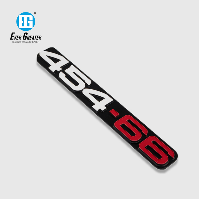 Badges de voiture en plastique ABS durable 