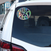 Décalcomanies holographiques de fenêtre de voiture