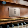 Étiquettes en métal en aluminium pour pianos